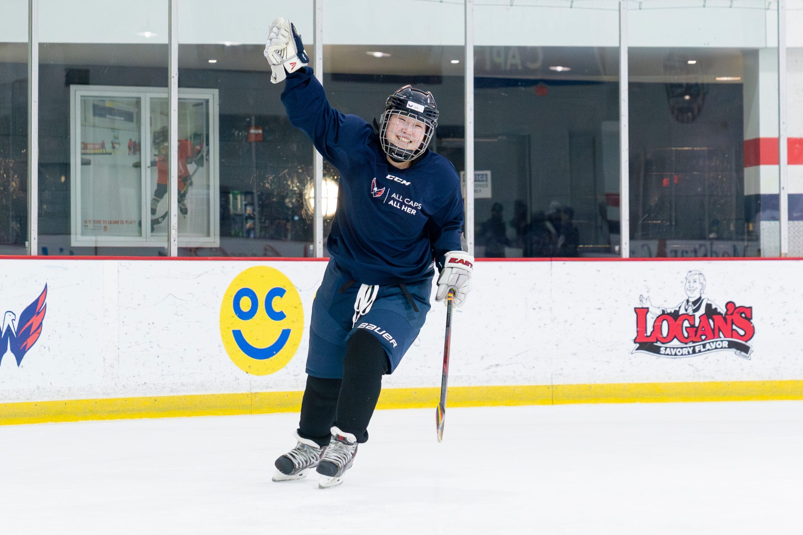 Capitals ALL CAPS ALL HER Adult Learn to Play Clinic - March 7, 2024