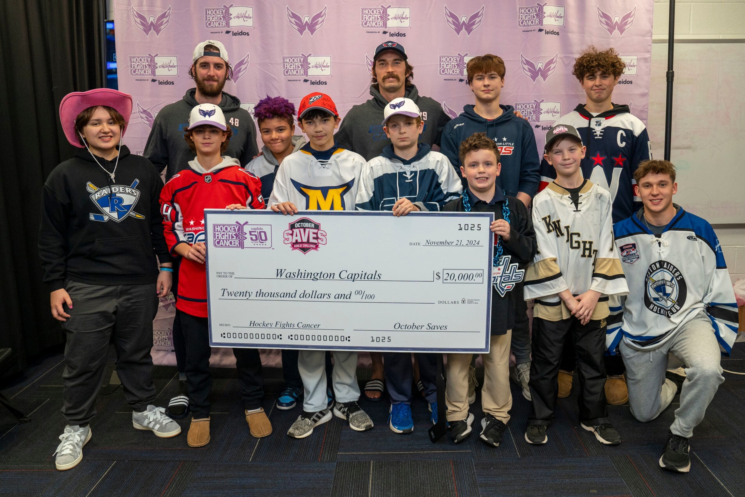 Hockey Fights Cancer Night 2024